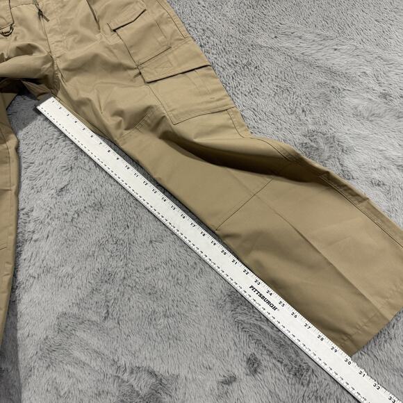 Propper Pants Mens 32x30 Khaki Tactical Cargo Soil Stain Resistant Teflon Work - Picture 11 of 13